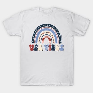 USA Vibes Boho Rainbow © GraphicLoveShop T-Shirt